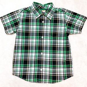 Gymboree 3T Short Sleeve Button Down Shirt